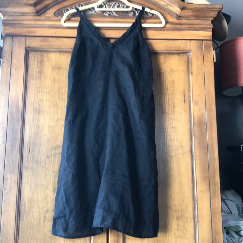 CP SHADES Linen Sundress midnight blue med…